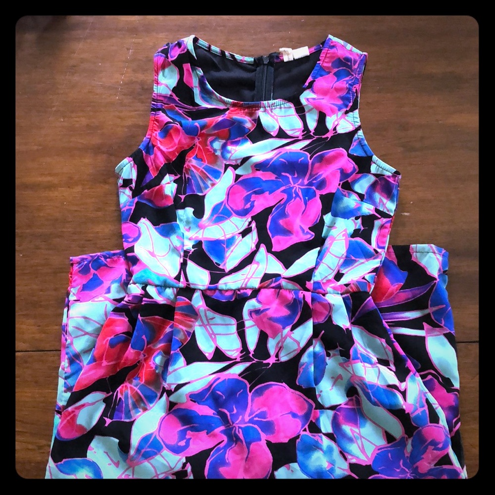 Floral Fitted Dress